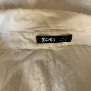 White Collard long sleeve